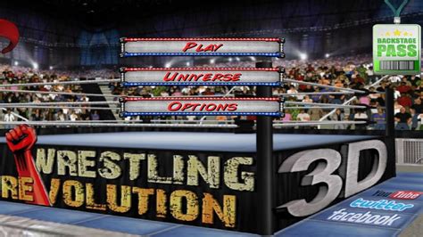 wrestling revolution 3d game